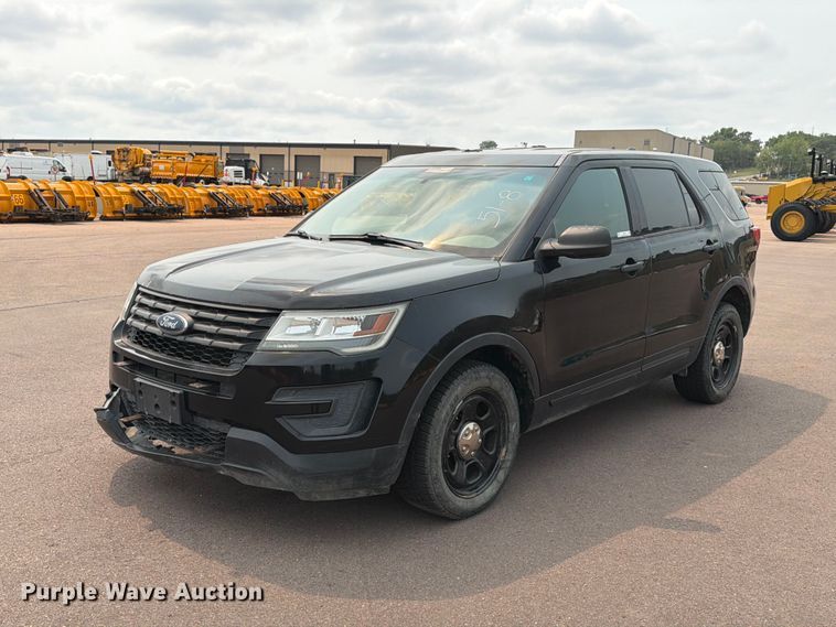 2016 Ford Explorer Police Interceptor SUV - FT6513