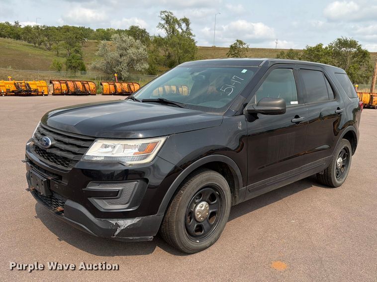 2017 Ford Explorer Police Interceptor SUV - FT6514