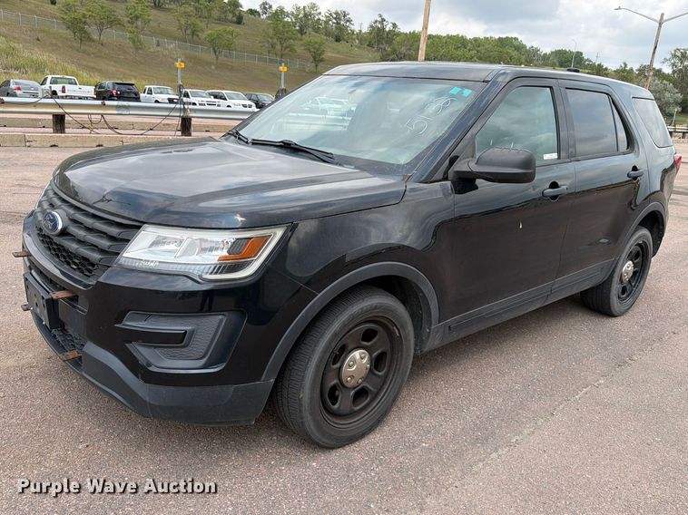 2017 Ford Explorer Police Interceptor SUV - FT6520