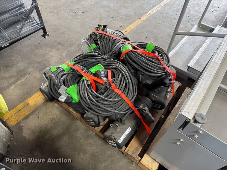 (6) CM lodestar hoists - FT6572