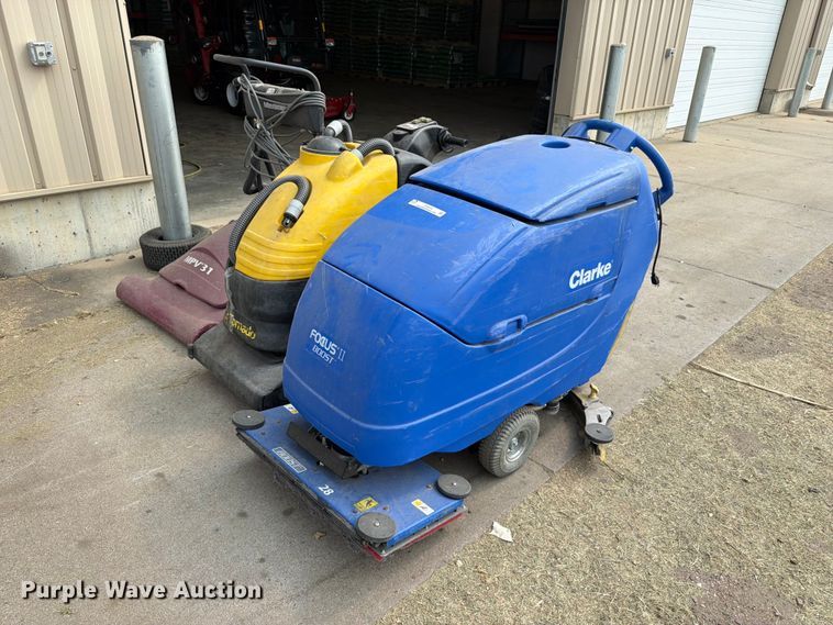 (3) floor scrubbers - FT6616