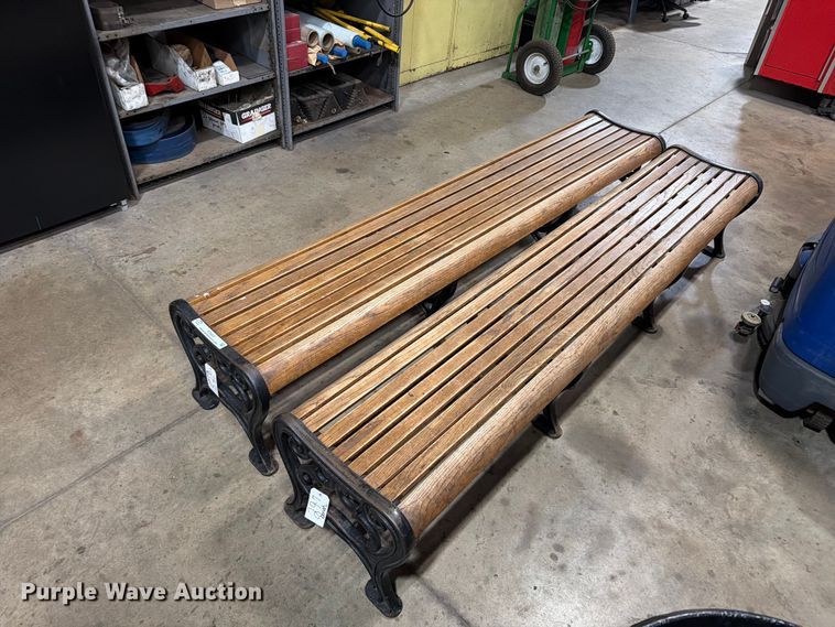 (2) benches - FT6631