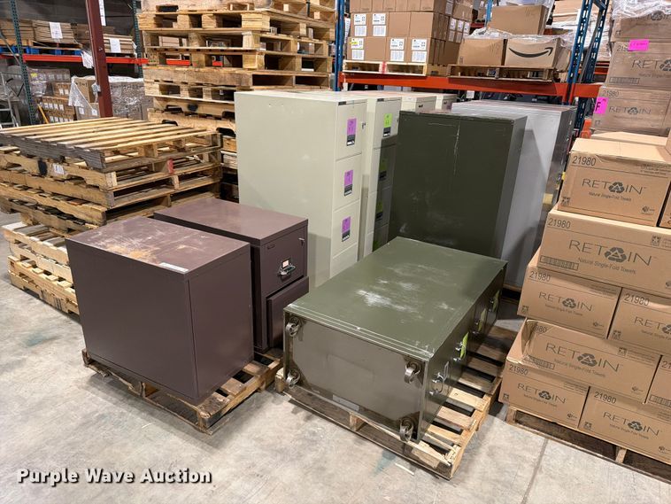 (10) Fireproof Filing Cabinets - FT6694