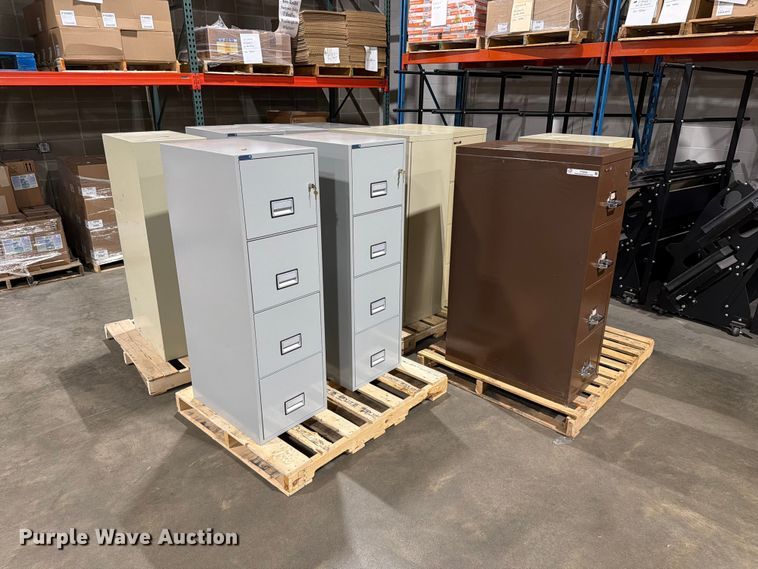 (10) Fireproof File cabinets - FT6695