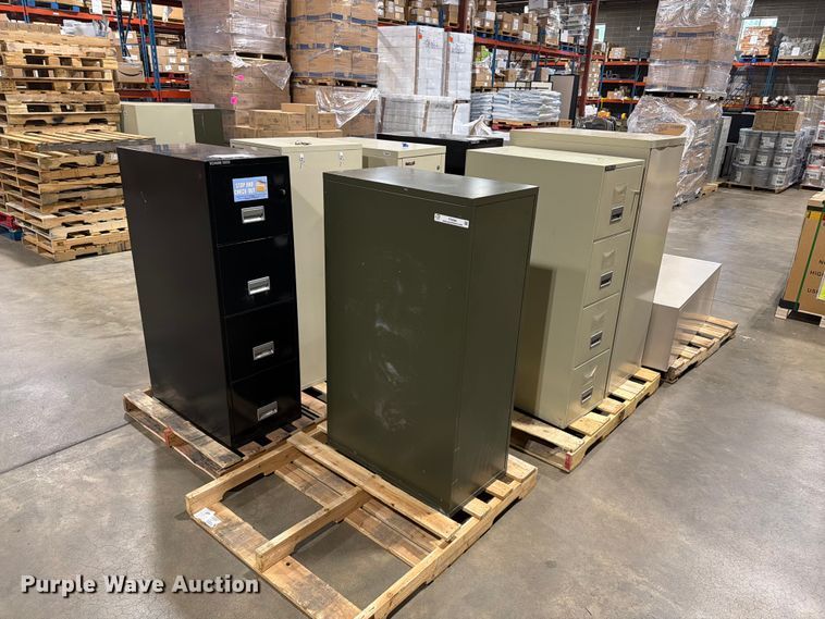 (10) Fireproof Filing Cabinets - FT6696