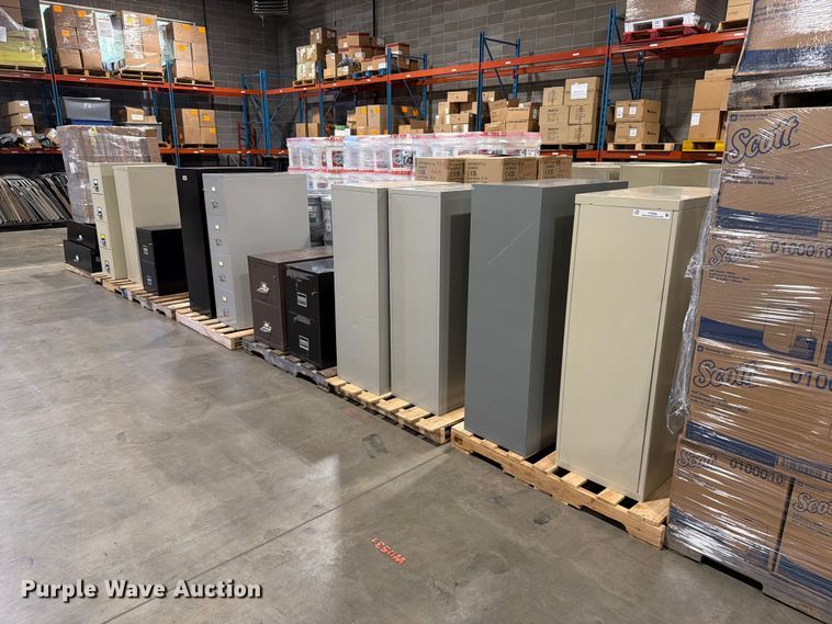 (12) Fireproof Filing Cabinets - FT6698