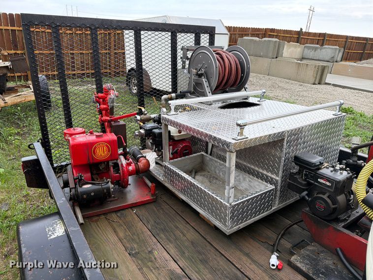 Utility vehicle fire skid - FT8065