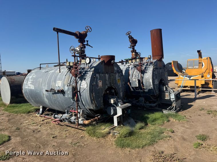 (2) Aztec 5-5-751 boiler units - DY3258