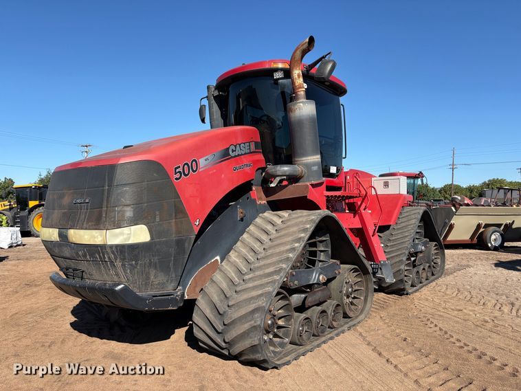 2011 Case IH Steiger 500 QuadTrac 4WD tractor - EA0008