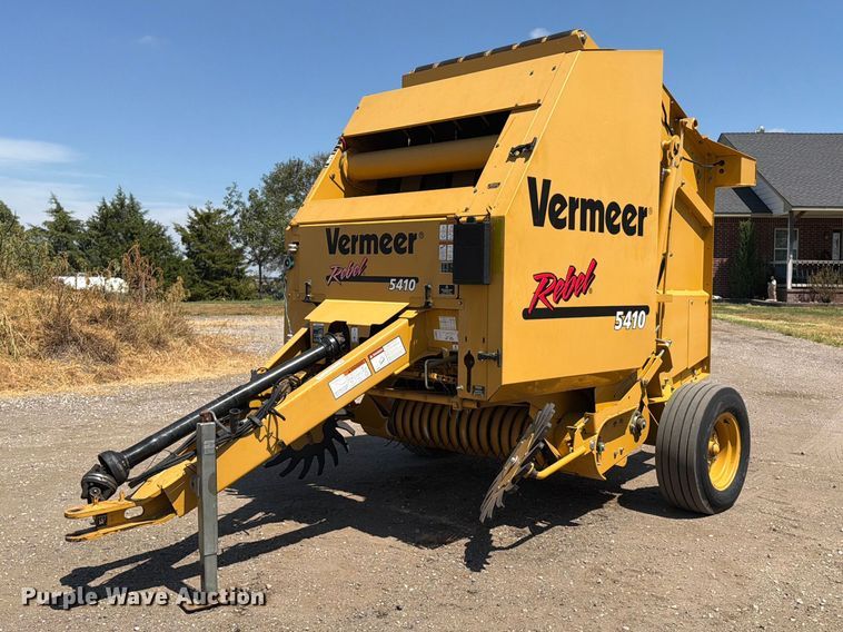 2008 Vermeer 5410 rebel round baler - EP7537
