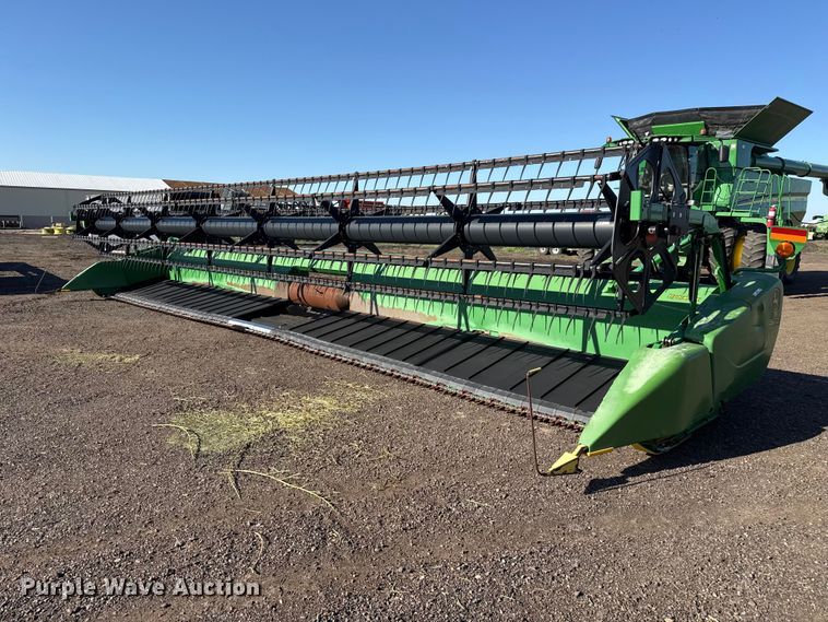 2012 John Deere 635FD HydraFlex flex draper head - EW4282
