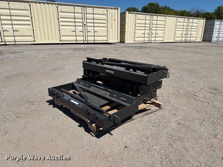 Skid steer bale spear - EX4218