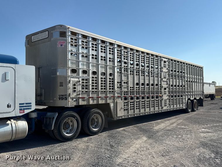 2014 Wilson Silver Star PSDCL-402P livestock trailer - FC4251