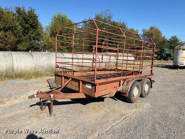 Shop Built livestock trailer - FK5107