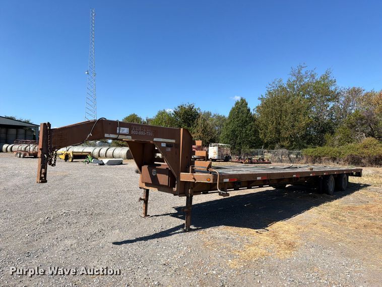 2002 Tem-Trail 40' flatbed trailer - FK5113