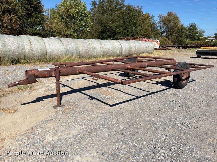 Shop Built hay bale trailer - FK5116