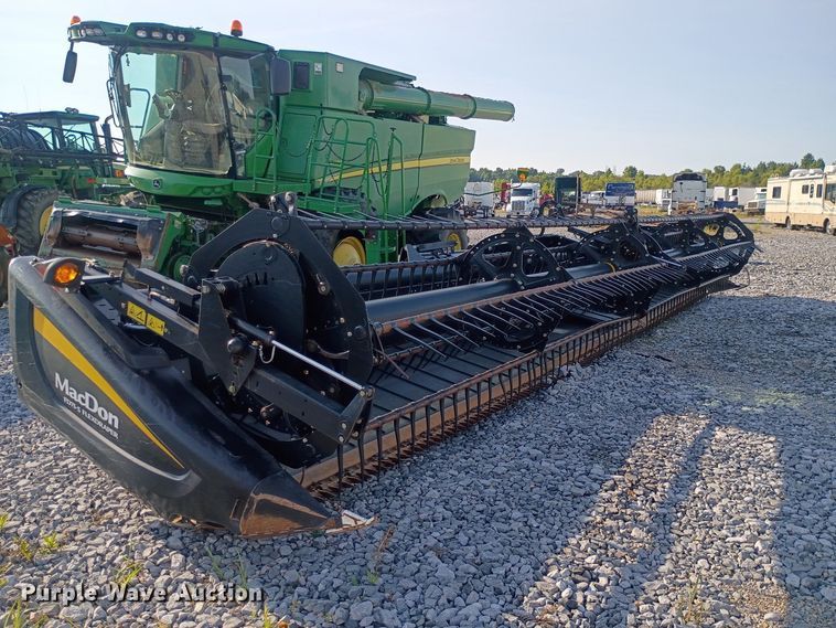 2015 MacDon FD75-S flex draper head - YA4305