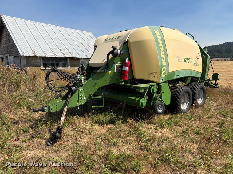 2013 Krone Big Pack 1290 large square baler - YA4892