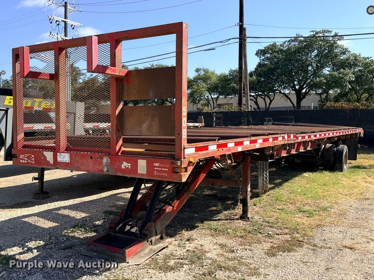 1998 J.D.H. Trussmaster tilt-deck truss trailer - DU1539