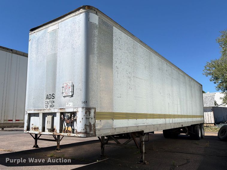 1979 Fruehauf FBxF2 45 LS dry van trailer - ED0193