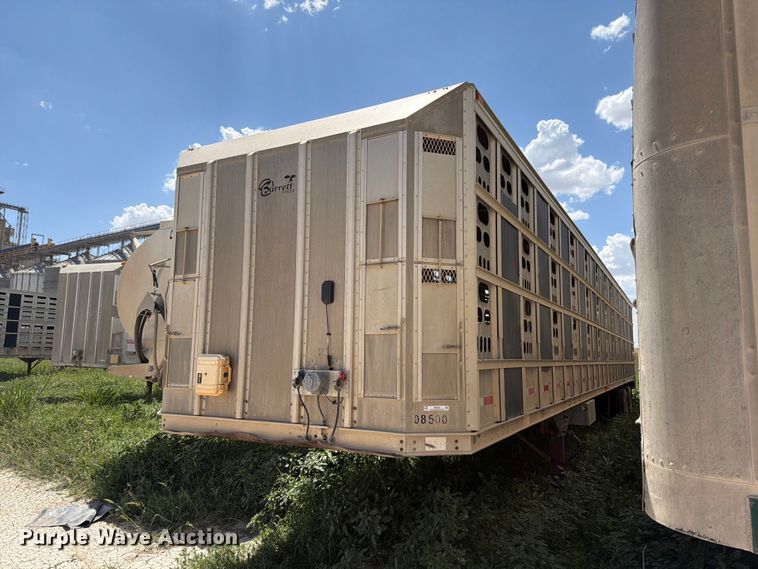 Barret livestock trailer - EW8653