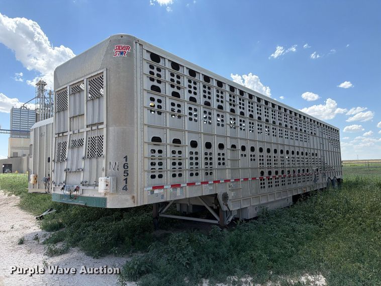 2017 Wilson PSDCL-402P livestock trailer - EW8654