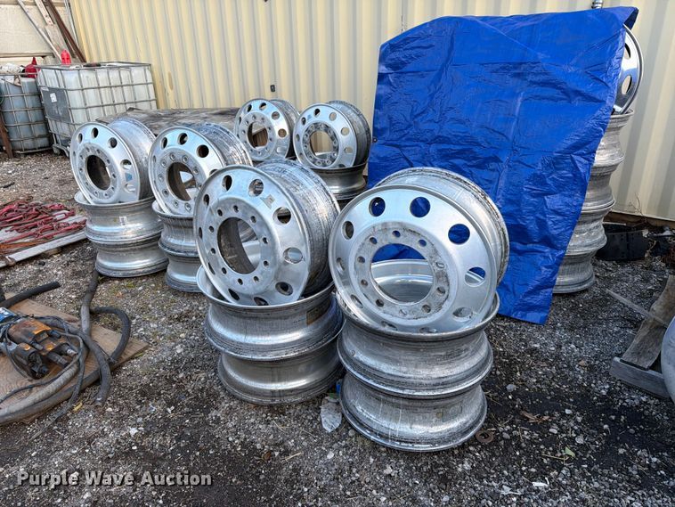 (20) truck tractor wheels - MQ9163