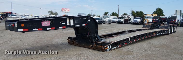 2013 Kalyn Siebert lowboy equipment trailer - NU9717