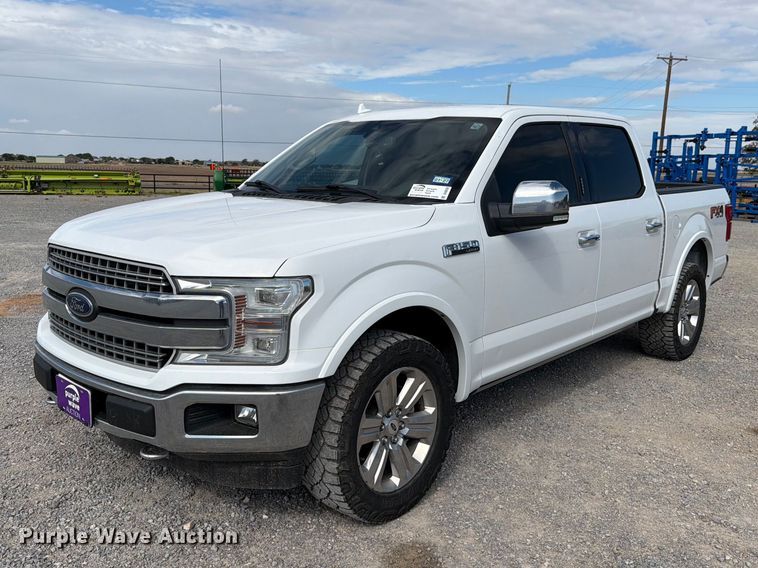 2018 Ford F150 Crew Cab pickup truck - DV8650