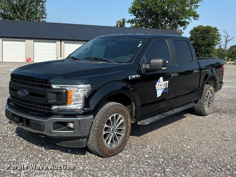 2018 Ford F150 Police Responder Crew Cab pickup truck - ER3218