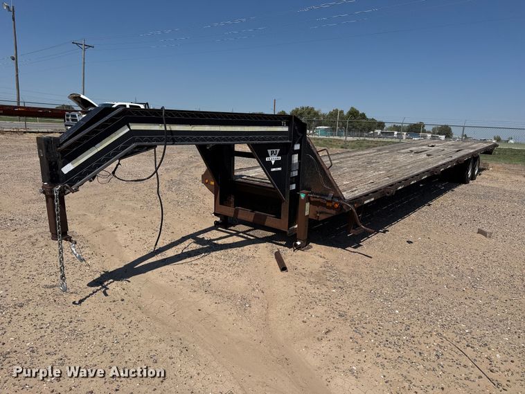 2004 PJ GN4 flatbed trailer - EW4322