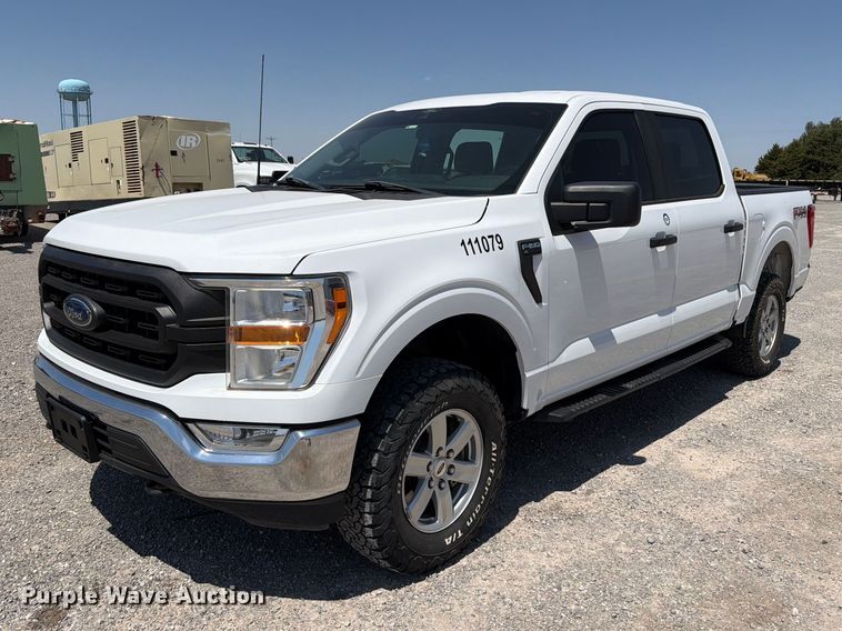 2021 Ford F150 Crew Cab pickup truck - EW8712