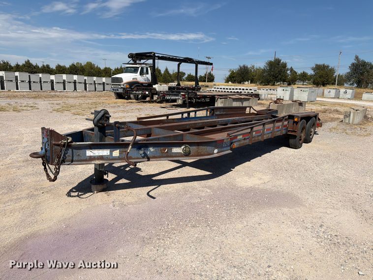 2005 Belshe equipment trailer - EW8729