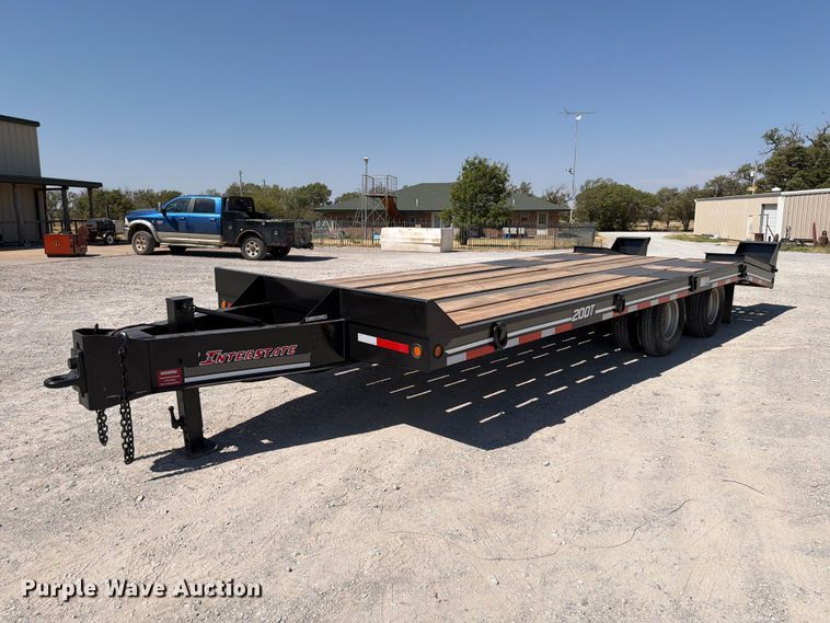 2009 Interstate 20DT equipment trailer - EW8814