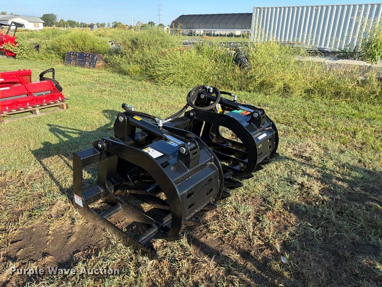 Raytree skid steer grapple bucket - EX4251