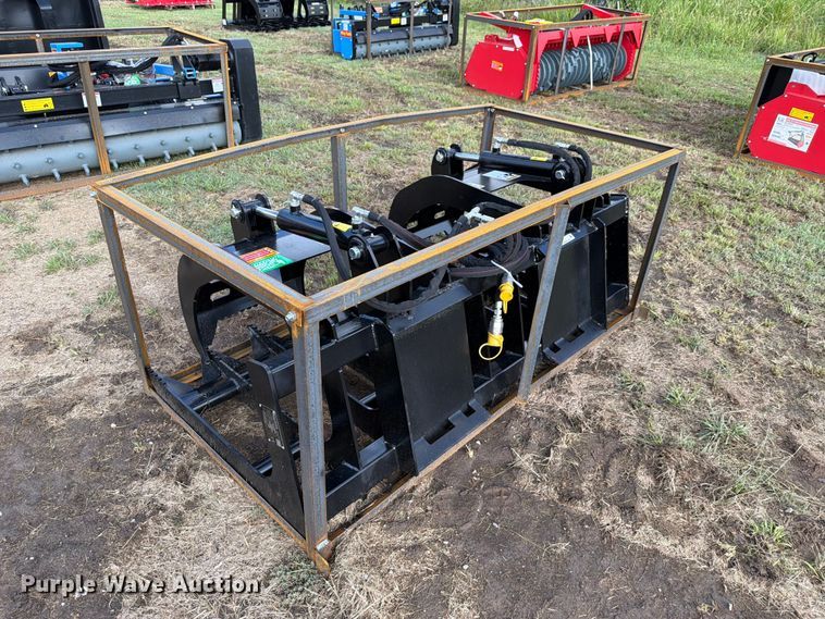 Raytree RMBG72 skid steer grapple bucket - EX4271