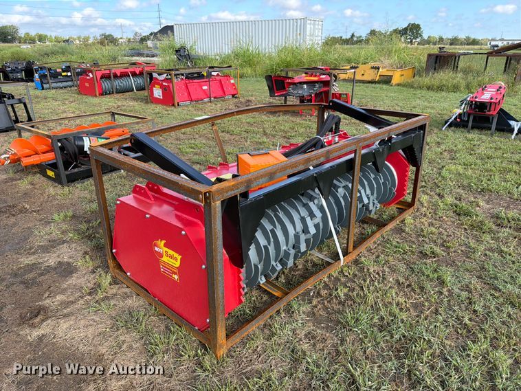 Raytree RMBD72ST skid steer mulcher - EX4273