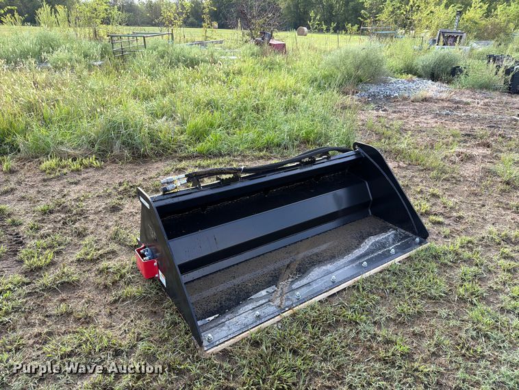 Raytree RMRB72 skid steer power rake bucket - EX4274