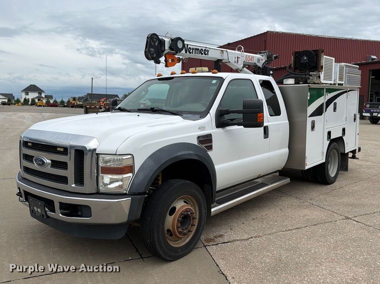 2009 Ford F550 utility / service truck - FB5948