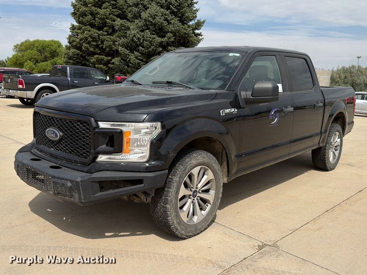 2018 Ford F150 Crew Cab pickup truck - FK4585