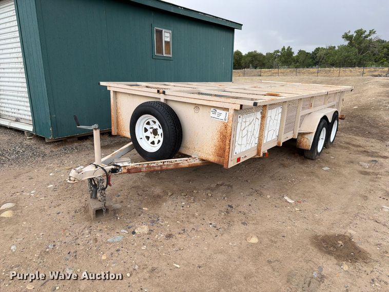 2008 Shop built rapid rig trailer - FK4597