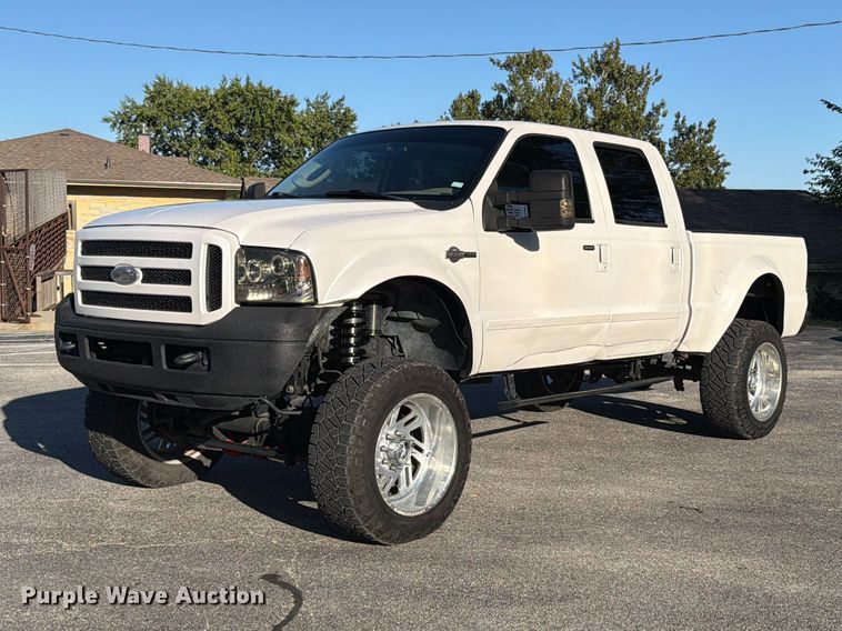 2007 Ford F250 Super Duty King Ranch Crew Cab pickup truck - FP3093