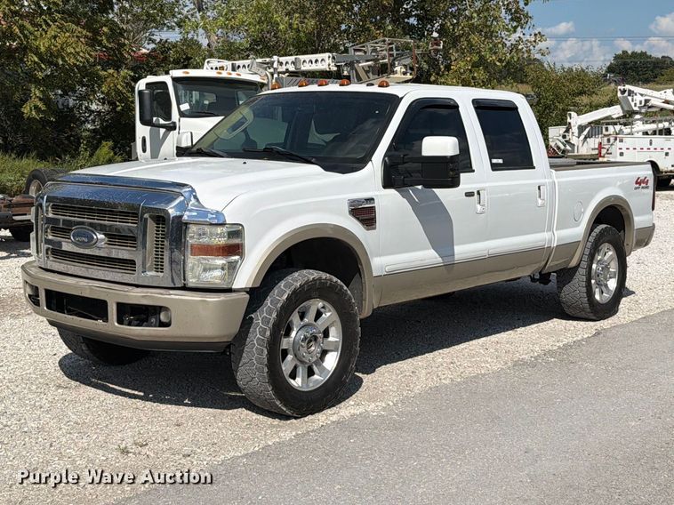 2008 Ford F250 Super Duty King Ranch Crew Cab pickup truck - FT6256