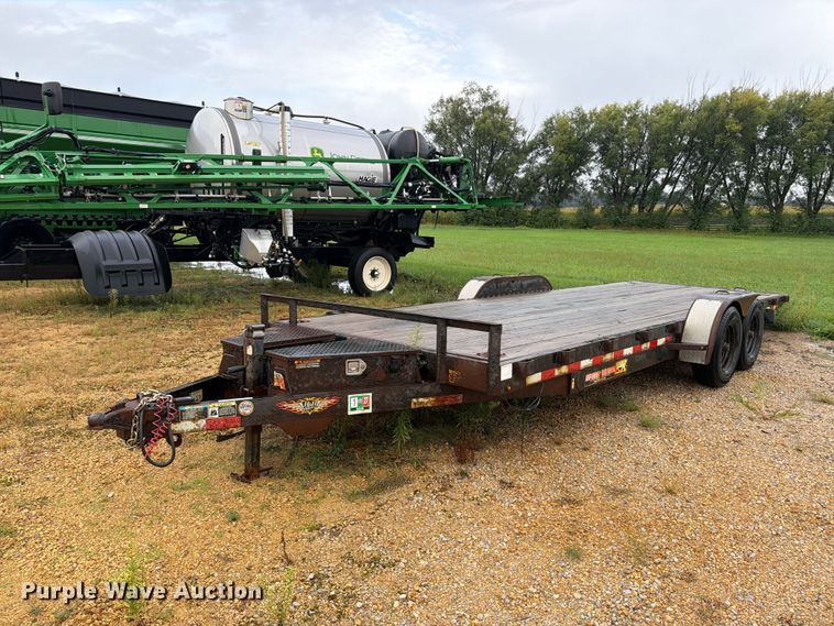 2020 H & H Trailers H822EX-100 tilt deck equipment trailer - FT7510
