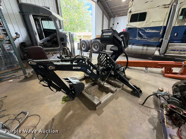 Erskine BH780 compact utility loader backhoe attachment - OE9715