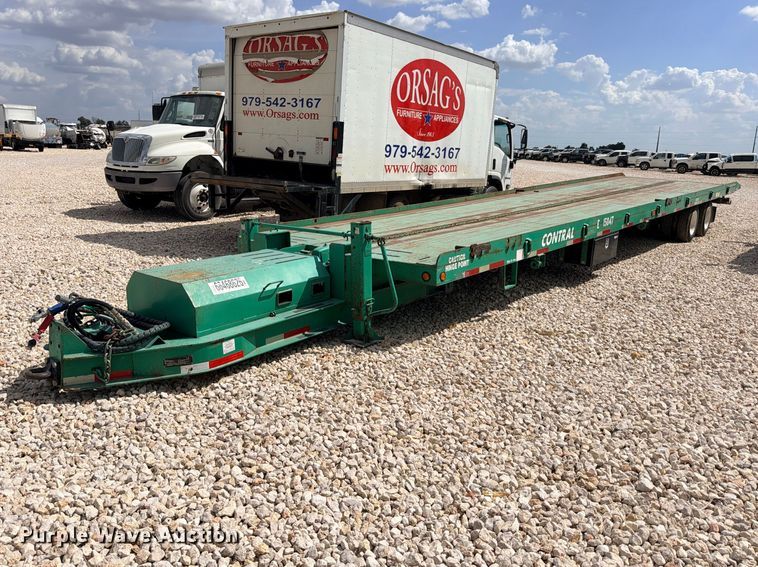 2015 Lucon 20T492CDULPL tilt deck equipment trailer - YA4807