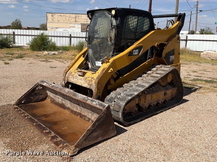 2011 Caterpillar 289C tracked skid steer loader - DV8661