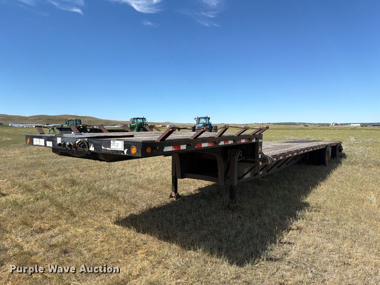 2003 JET drop deck equipment trailer - EA0488