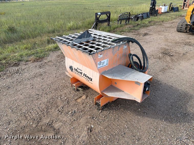 EZG Manufacturing Mobile Mud Hog skid steer concrete mixer - EA0495