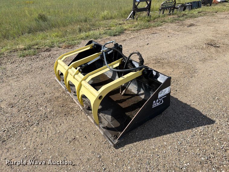 MDS skid steer grapple bucket - EA0497